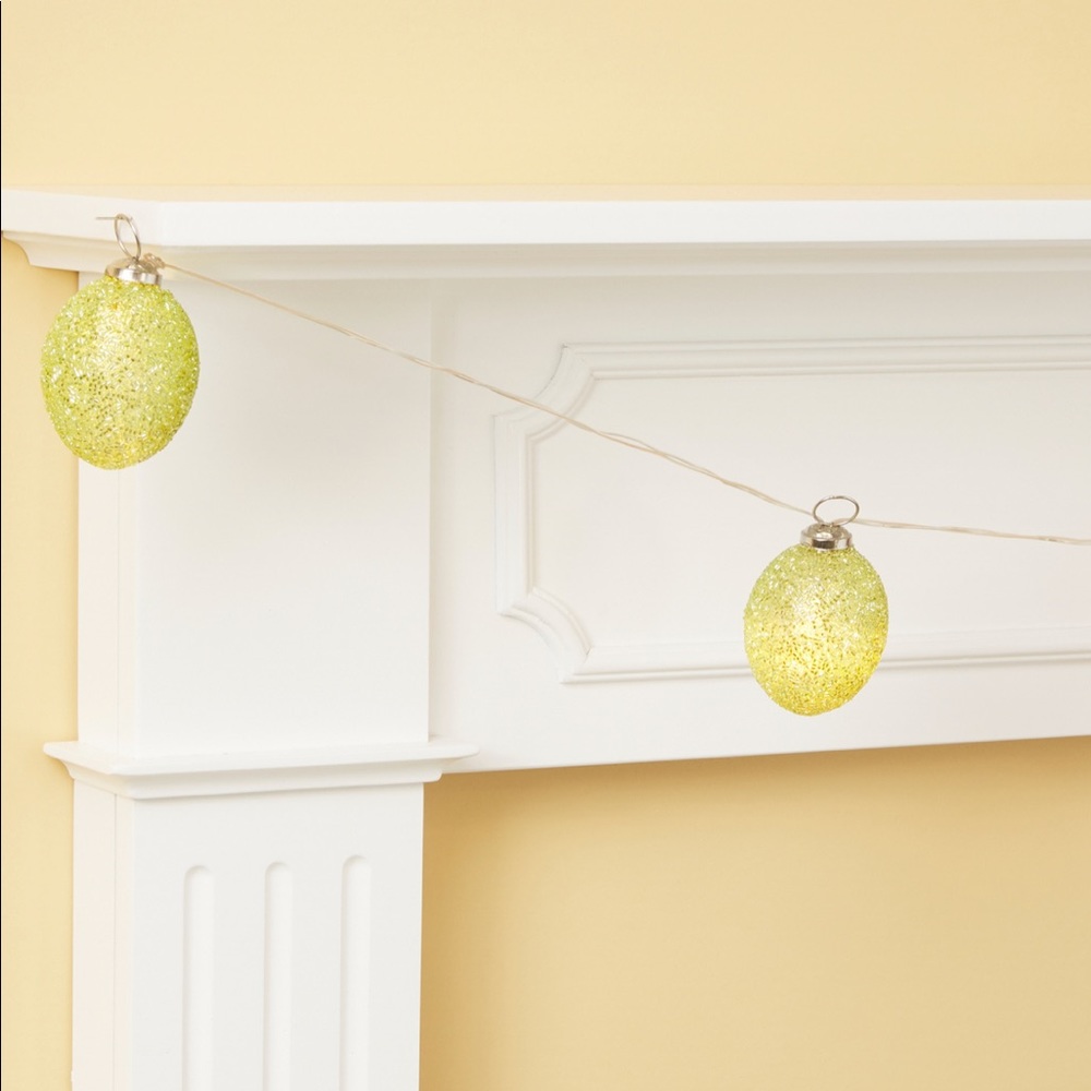 Beaded egg string lights - Picture 2 of 10